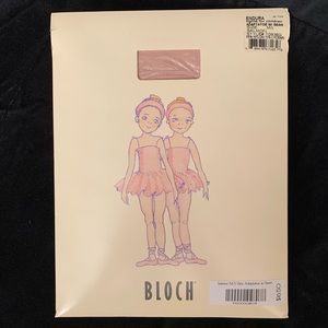 BLOCH Endura Adaptatoe Girls Tights SALMON